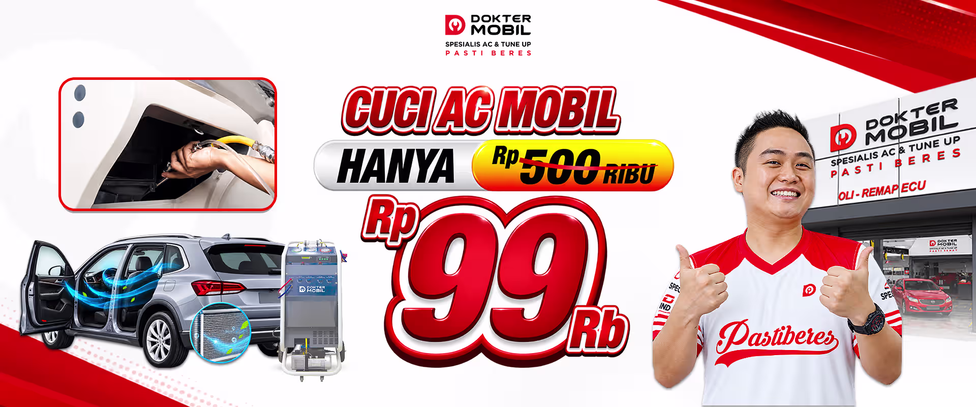 Promo Service AC Mobil Dokter Mobil