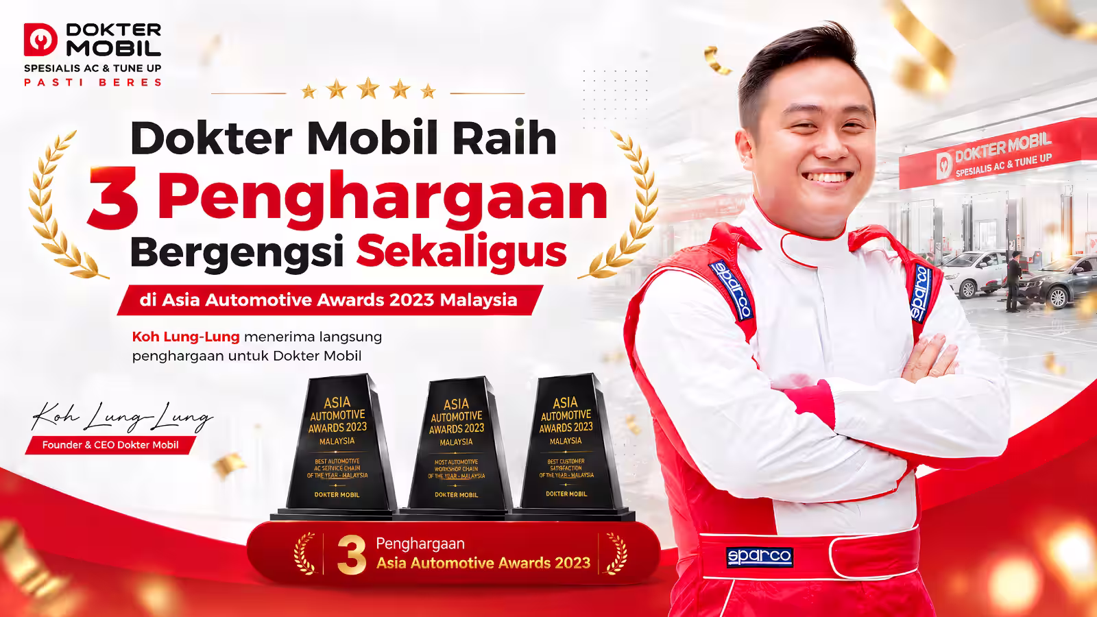 Dokter Mobil di Asia Automotive Awards 2023