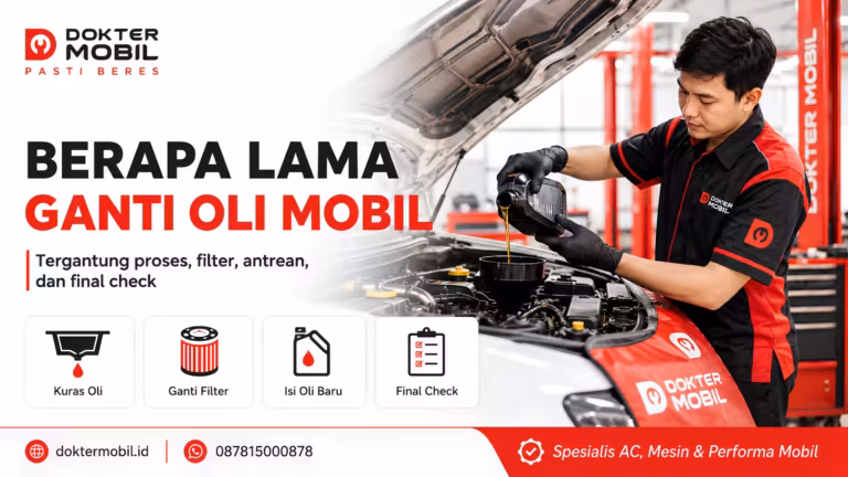 Berapa Lama Ganti Oli Mobil? Ini Proses yang Membuat Waktunya Bisa Berbeda