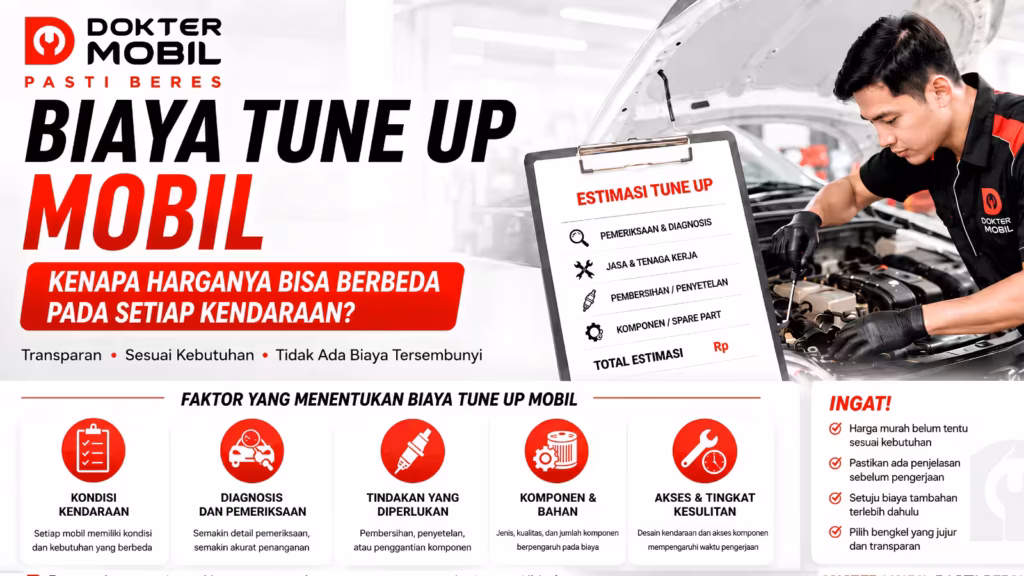 Biaya Tune Up Mobil: Kenapa Harganya Bisa Berbeda pada Setiap Kendaraan?
