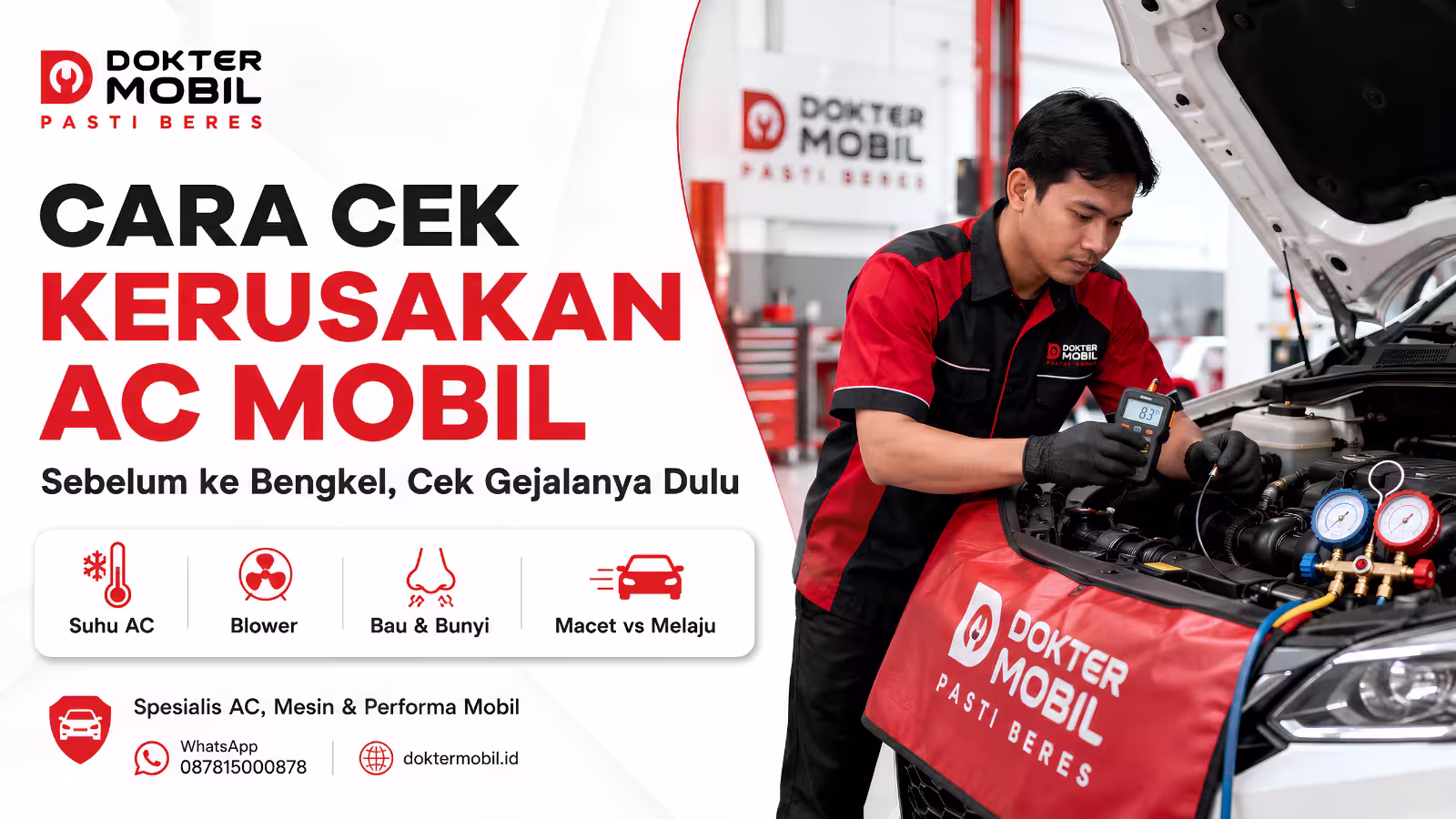 Cara Cek Kerusakan AC Mobil Sebelum ke Bengkel Tanpa Membongkar Sistem