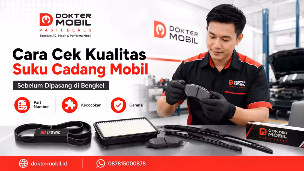 Cara Cek Kualitas Suku Cadang Mobil Sebelum Dipasang di Bengkel
