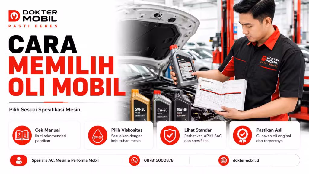 Cara Memilih Oli Mobil yang Cocok Tanpa Sekadar Memilih yang Paling Kental