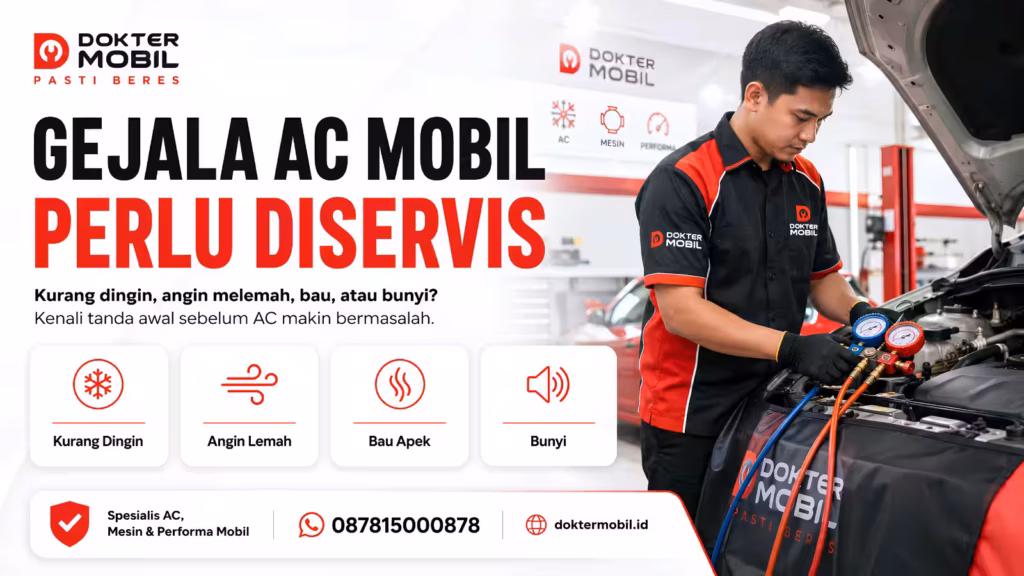 Gejala AC Mobil Perlu Diservis Saat Dingin, Angin, Bau, atau Bunyi Mulai Berubah