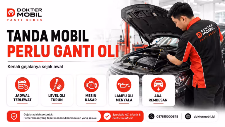 Tanda Mobil Perlu Ganti Oli Saat Mesin Mulai Terasa Lebih Kasar