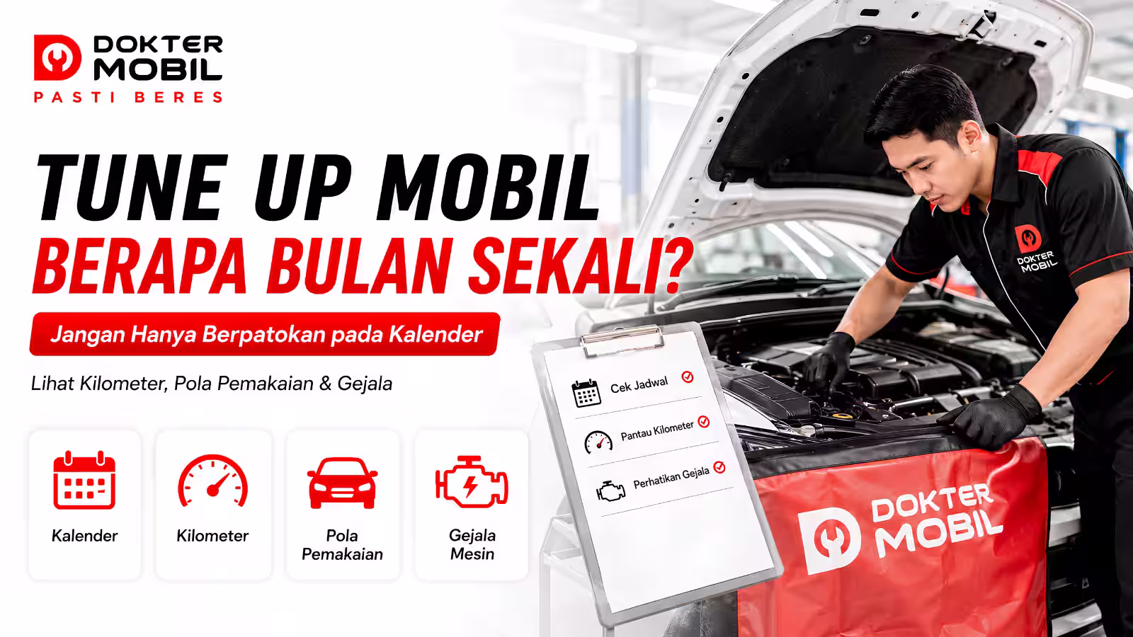 Ilustrasi tune up mobil berapa bulan sekali untuk panduan perawatan dan pemeriksaan mesin