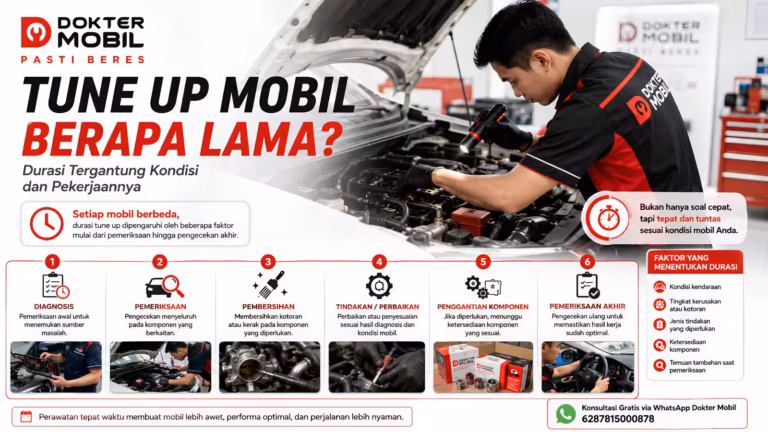 Tune Up Mobil Berapa Lama? Durasi Tergantung Kondisi dan Pekerjaannya