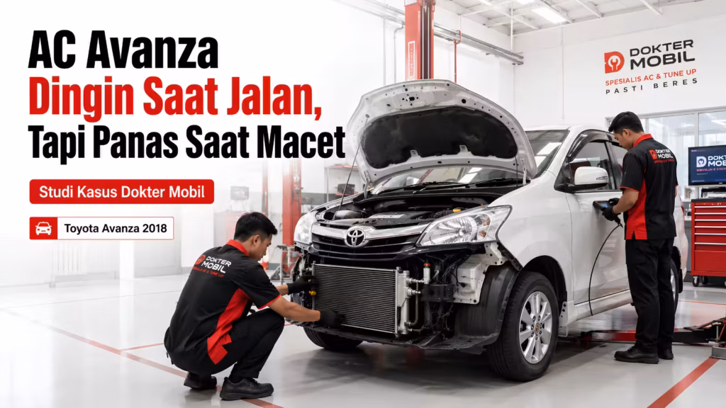 Toyota Avanza AC Dingin Saat Jalan tetapi Panas Saat Macet