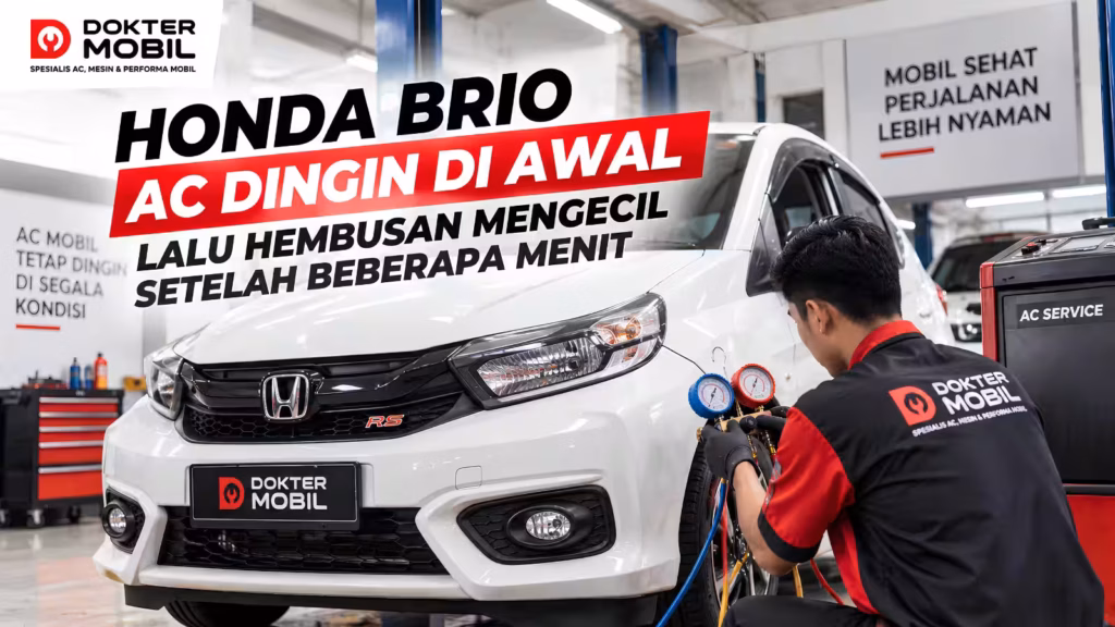 Honda Brio AC Dingin di Awal Lalu Hembusan Mengecil Setelah Beberapa Menit
