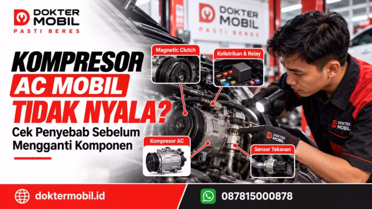Kompresor AC Mobil Tidak Nyala: Cek Penyebab Sebelum Mengganti Komponen
