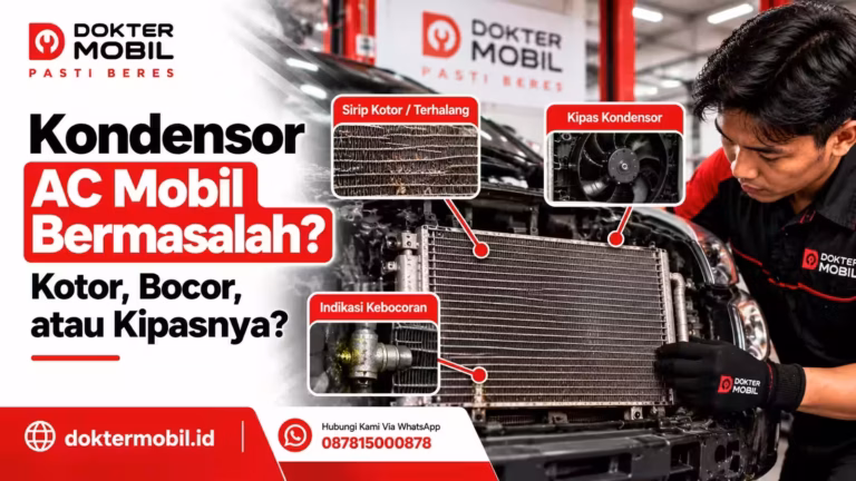 Kondensor AC Mobil Bermasalah? Dokter Mobil Punya SOP untuk Pastikan Penyebabnya!