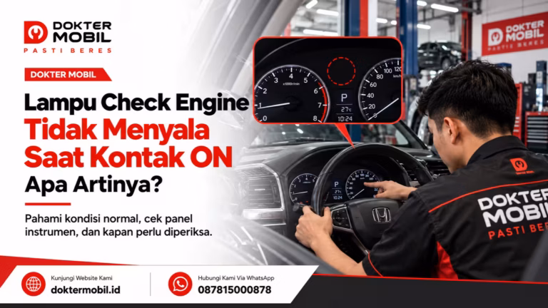 Lampu Check Engine Tidak Menyala Saat Kontak ON: Apa Artinya?