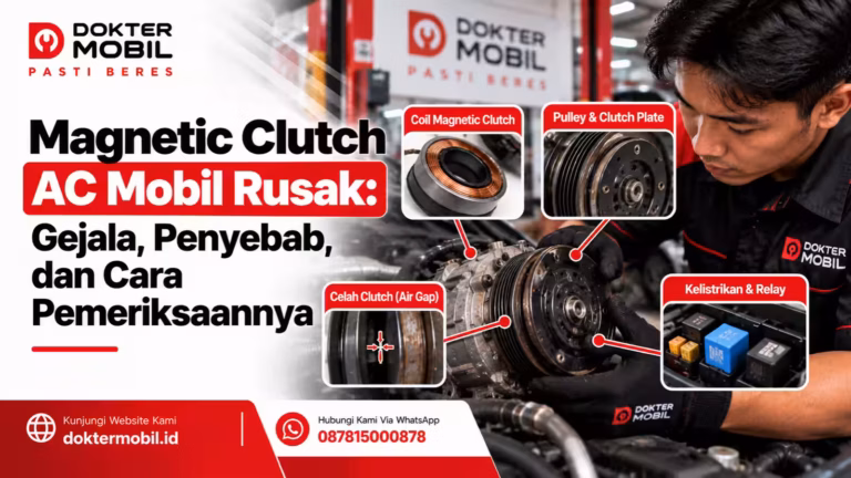 Magnetic Clutch AC Mobil Rusak: Gejala, Penyebab, dan Cara Pemeriksaannya