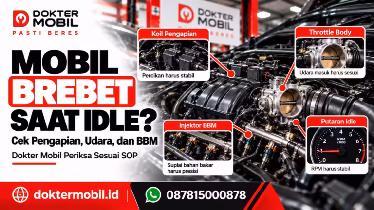 Mobil Brebet Saat Idle? Dokter Mobil Uji Pengapian dan Suplai Bahan Bakar Sesuai SOP!