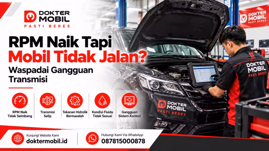 RPM Naik Tapi Mobil Tidak Jalan? Waspadai Gangguan Transmisi