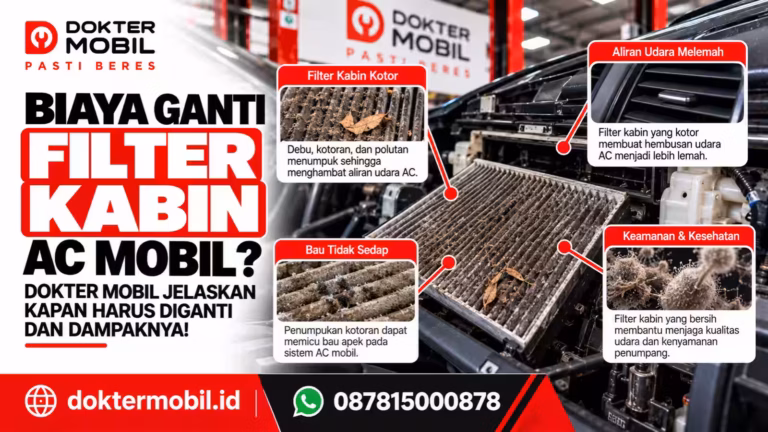 RPM Naik Turun Saat AC Nyala? Dokter Mobil Uji Beban Kompresor dan Mesin Sesuai SOP!